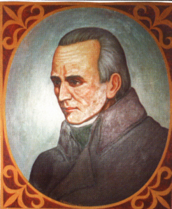 Portret patrona szkoły - Stanisława Wawrzyńca Staszica
